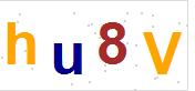看不到验证码？点击重新换一个！