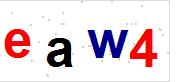 看不到验证码？点击重新换一个！